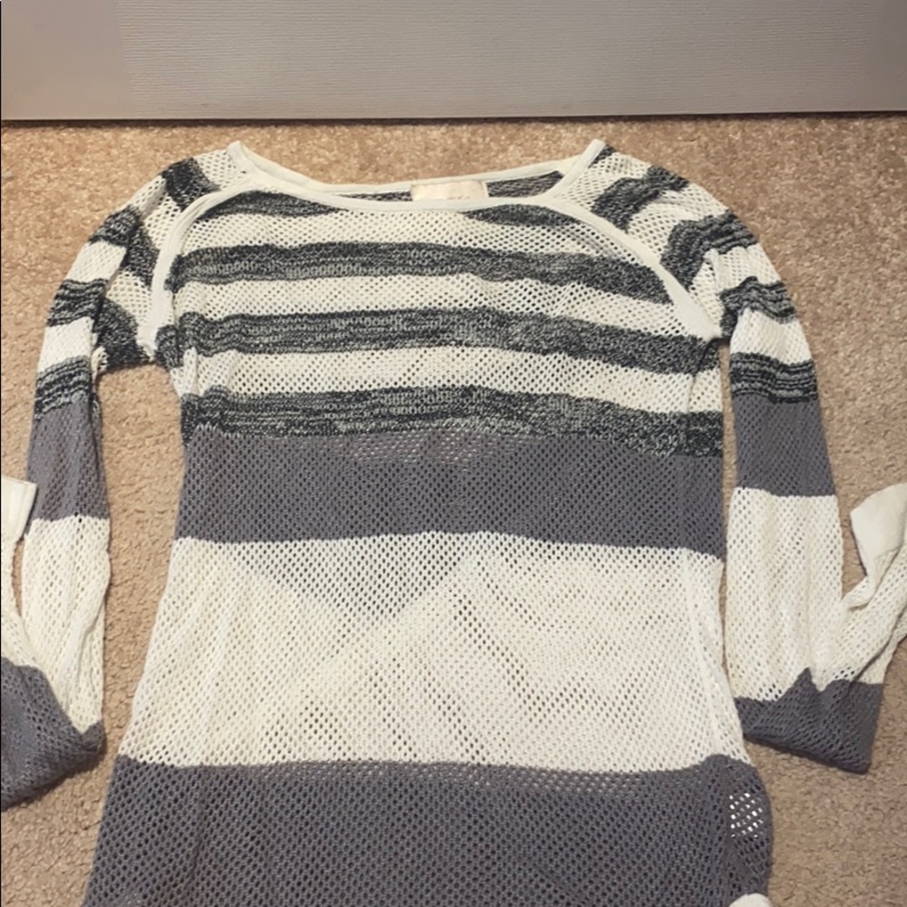 Mesh long sleeve